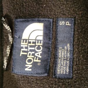 Men's North Face full-zip fleece hooded jacket